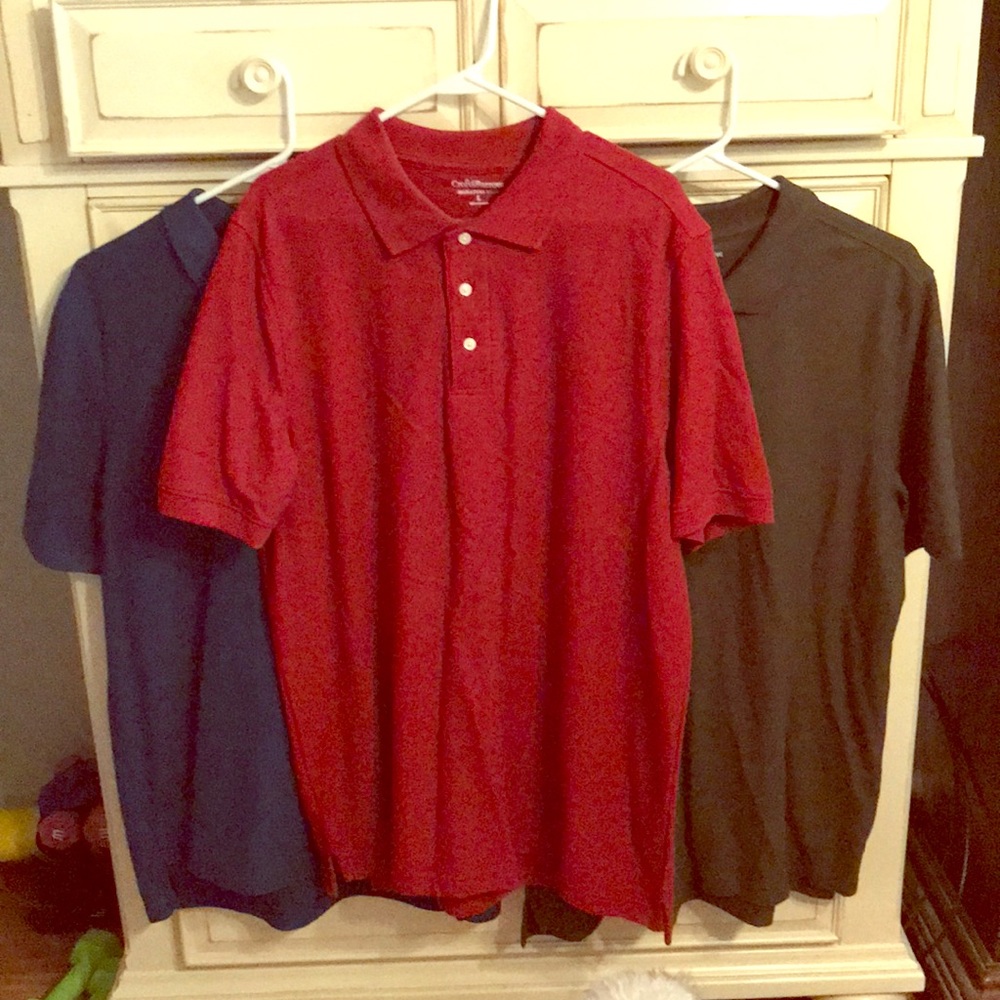 Bundle of 3 Croft&Barrow Polo Shirts